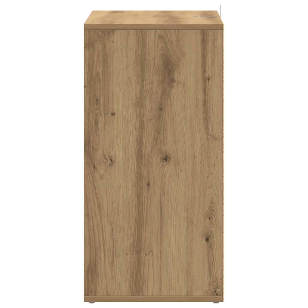 Skoskap artisan eik 60x35x70 cm konstruert tre