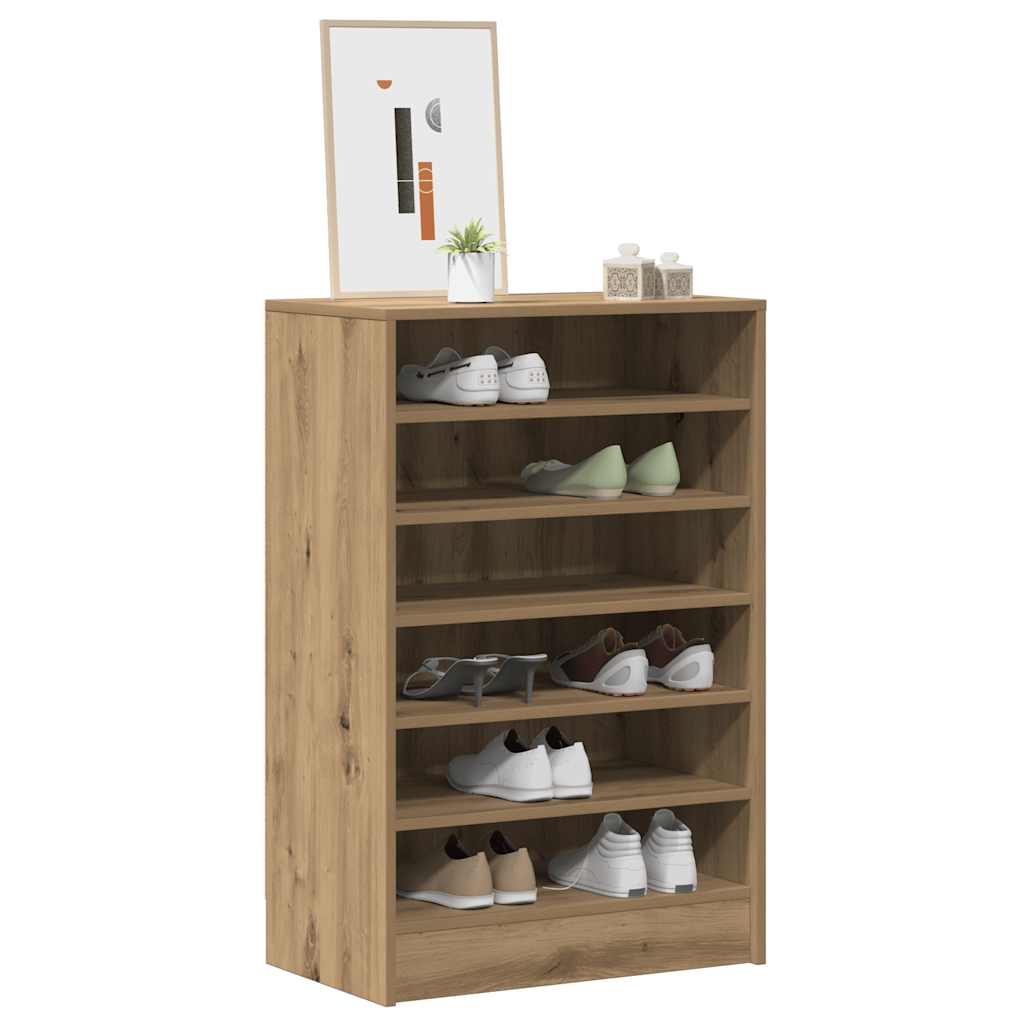 Skoskap artisan eik 60x35x92 cm konstruert tre