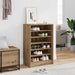 Skoskap artisan eik 60x35x92 cm konstruert tre