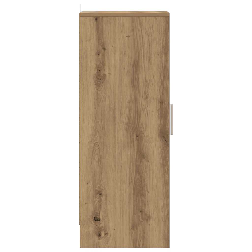 Skoskap gammelt tre 32x35x92 cm konstruert tre