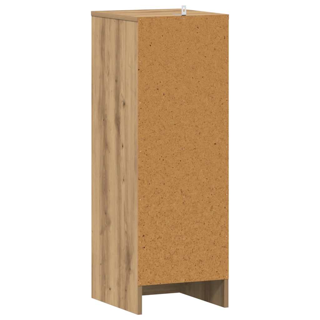 Skoskap gammelt tre 32x35x92 cm konstruert tre