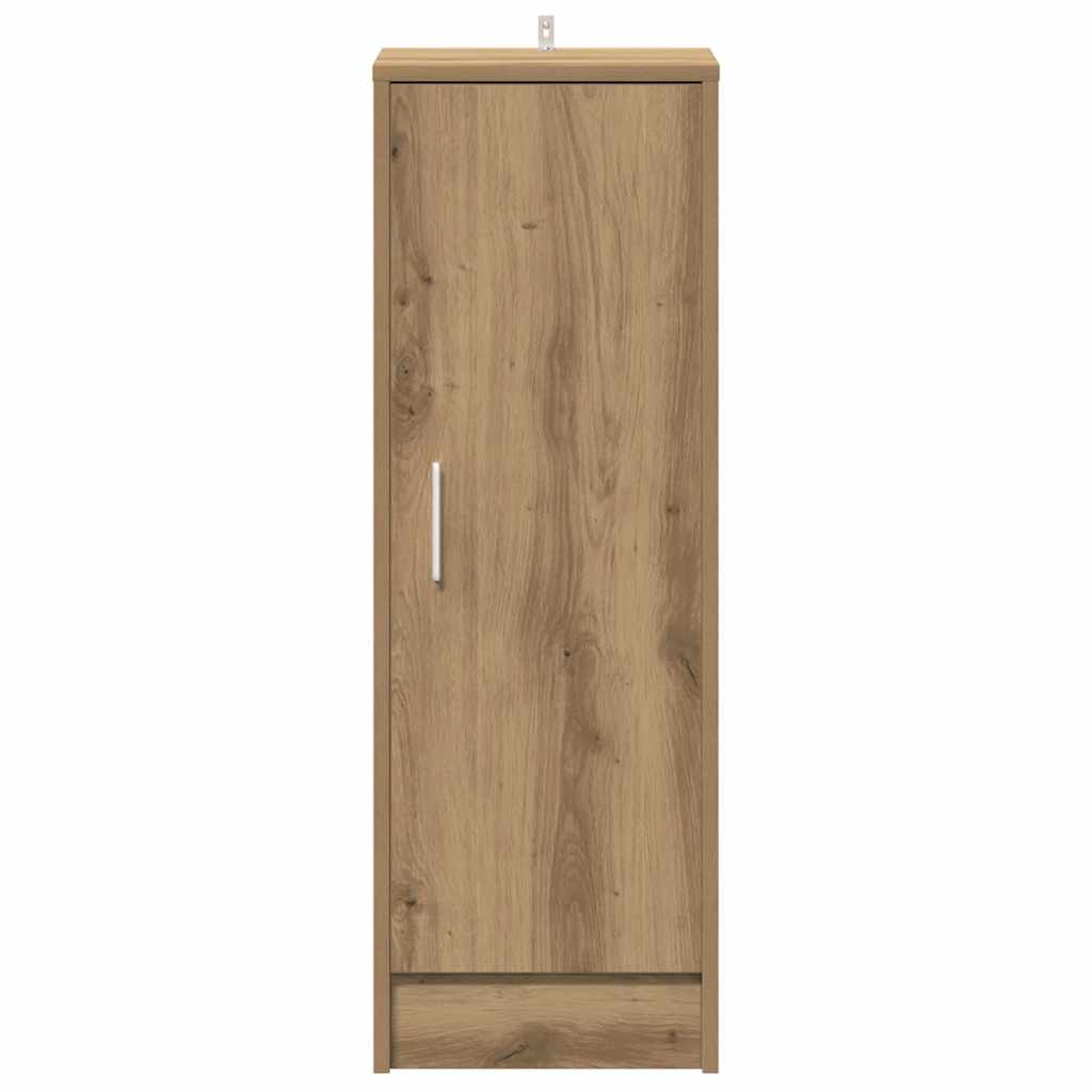 Skoskap artisan eik 32x35x92 cm konstruert tre