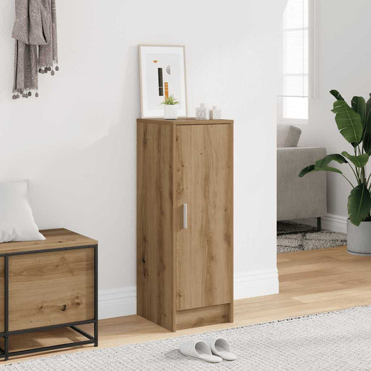 Skoskap artisan eik 32x35x92 cm konstruert tre