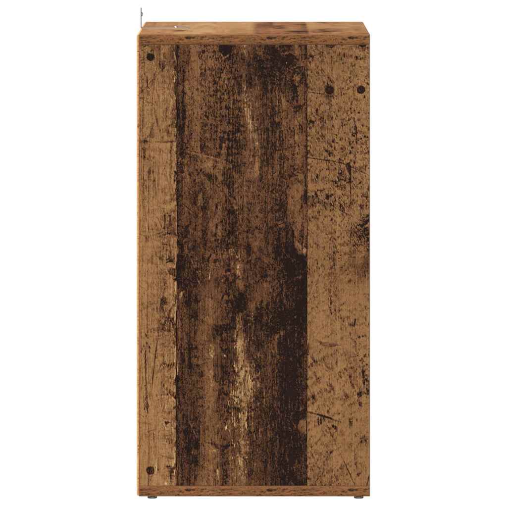 Skoskap 2 stk gammelt tre 32x35x70 cm konstruert tre