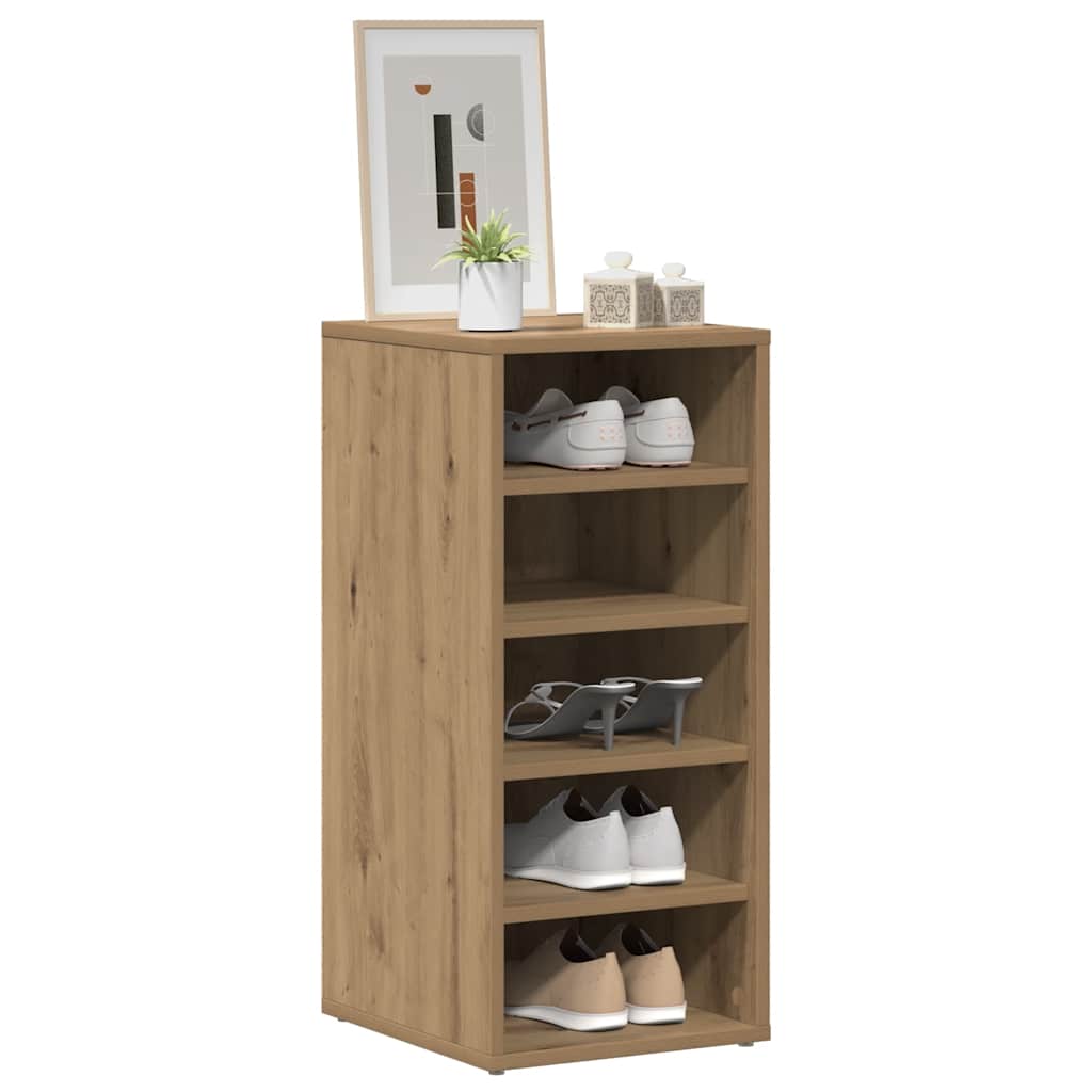 Skohyller svart 2 stk artisan eik 32x35x70 cm konstruert tre