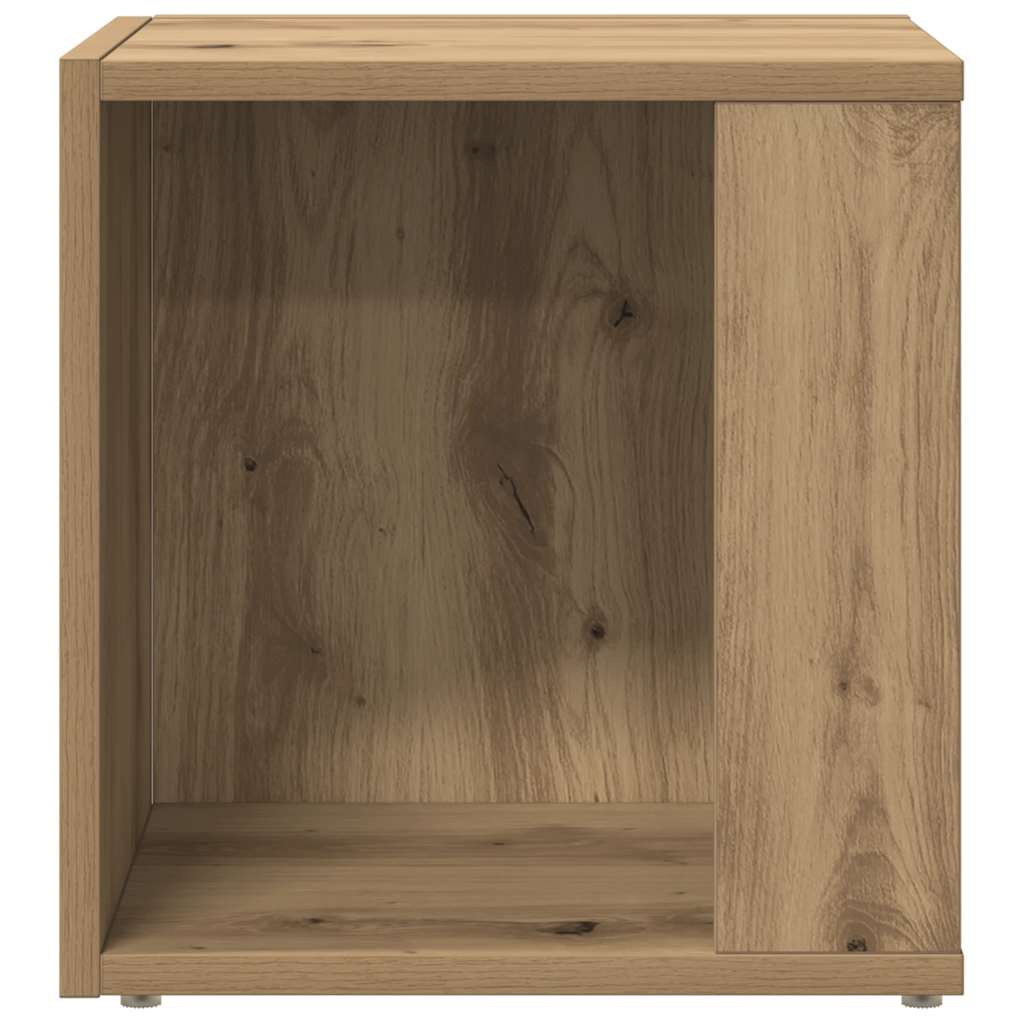 Sidebord artisan eik 33x33x34 cm konstruert tre