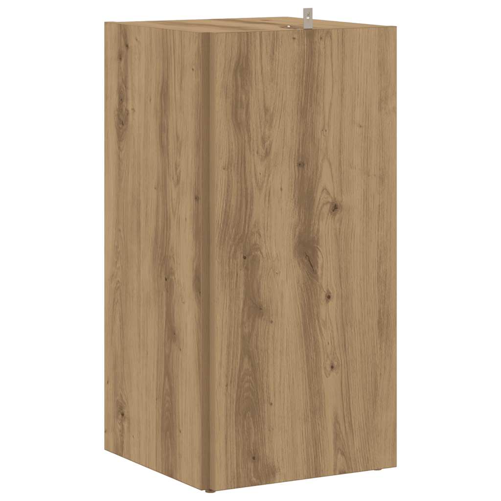 Hjørneskap artisan eik 33x33x67 cm konstruert tre