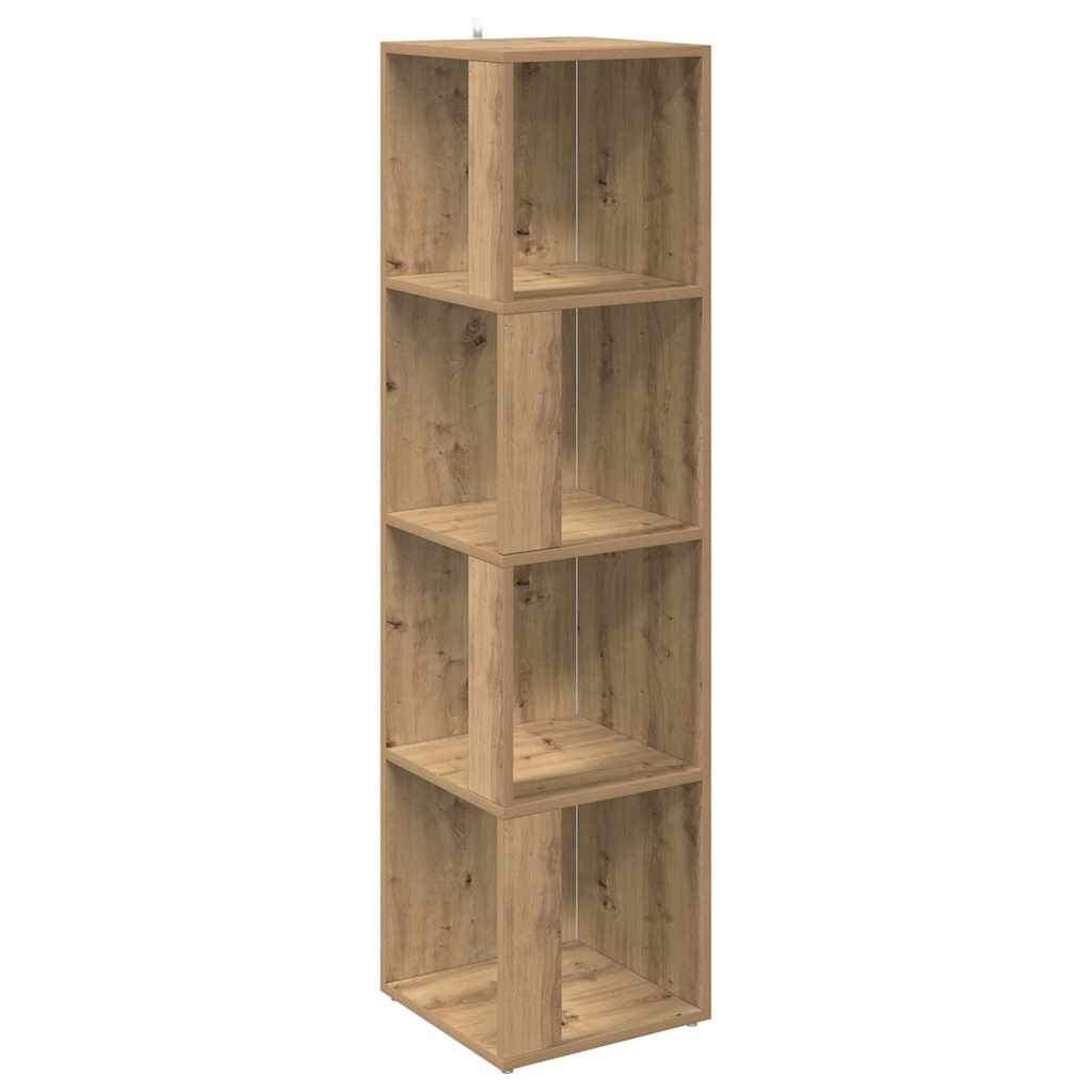 Hjørneskap artisan eik 33x33x132 cm konstruert tre