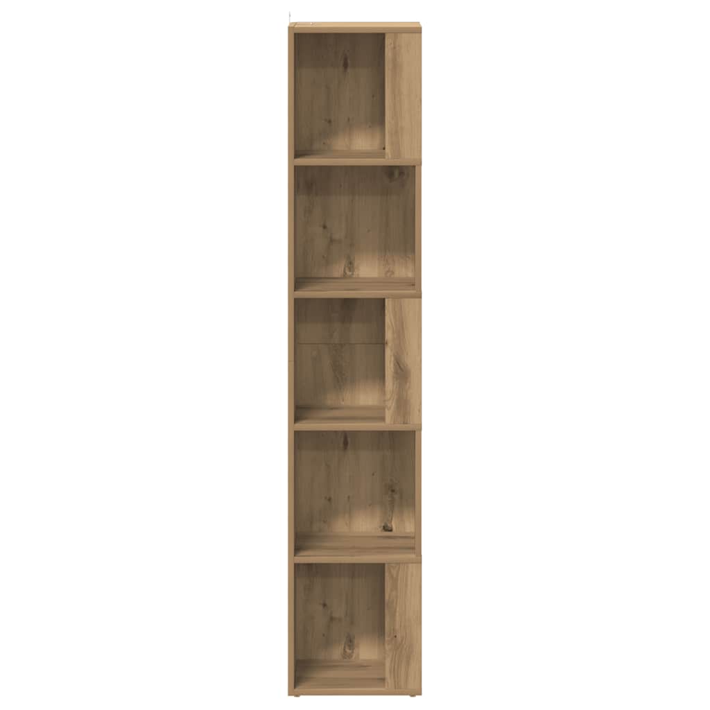Hjørneskap artisan eik 33x33x165 cm konstruert tre