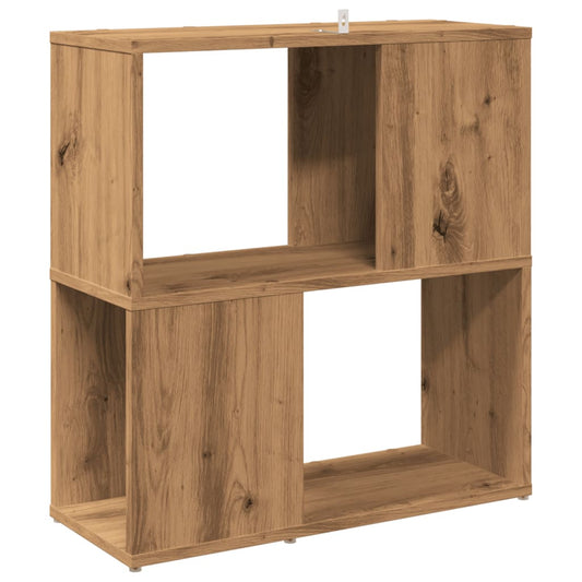 Bokhylle artisan eik 60x24x63 cm konstruert tre