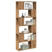 Bokhylle/romdeler artisan eik 80x24x186 cm
