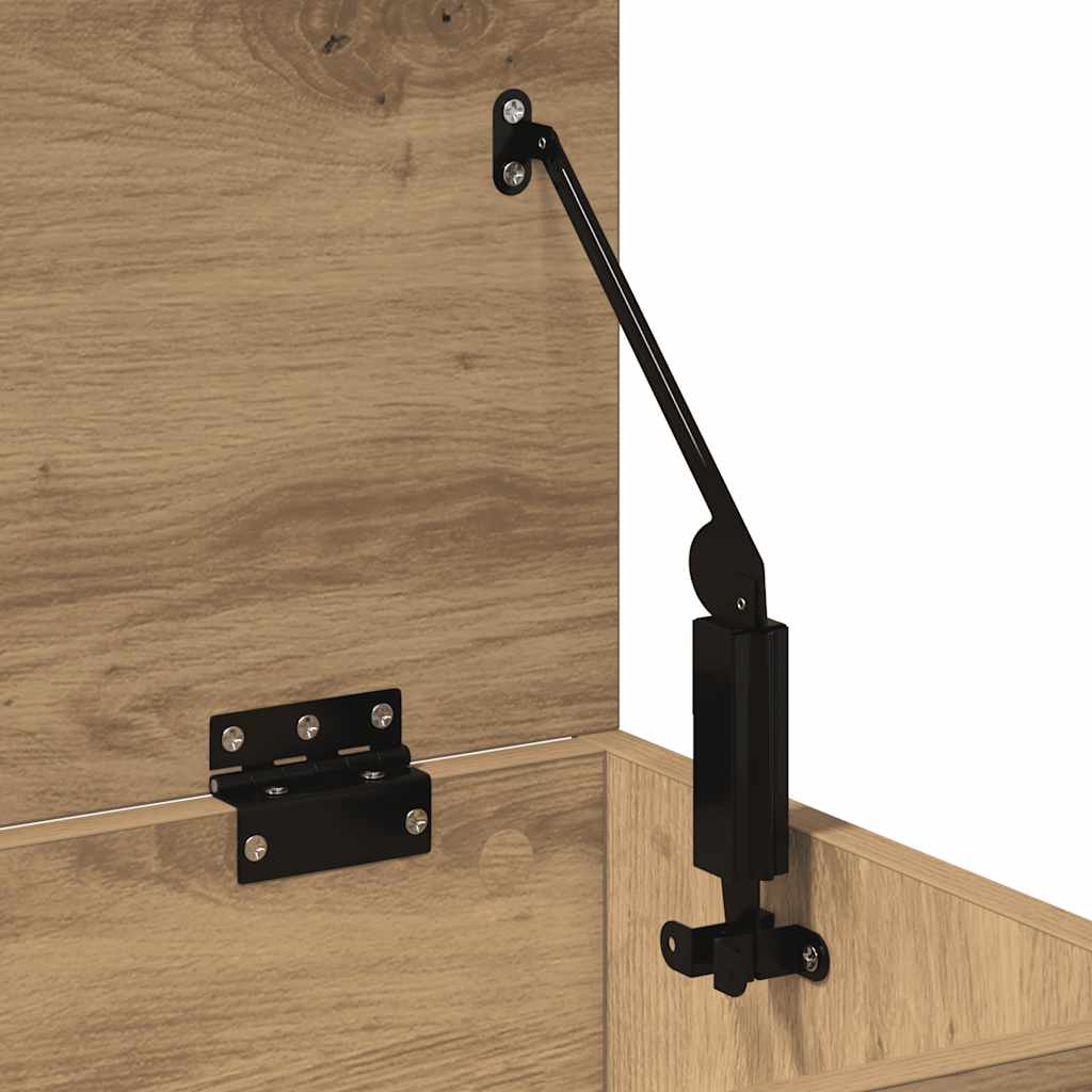 Skohylle artisan eik 60x30x45 cm konstruert tre