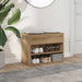 Skohylle artisan eik 60x30x45 cm konstruert tre