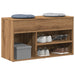 Skohylle artisan eik 80x30x45 cm konstruert tre