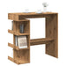 Barbord med oppbevaring artisan eik 100x48x101,5 cm