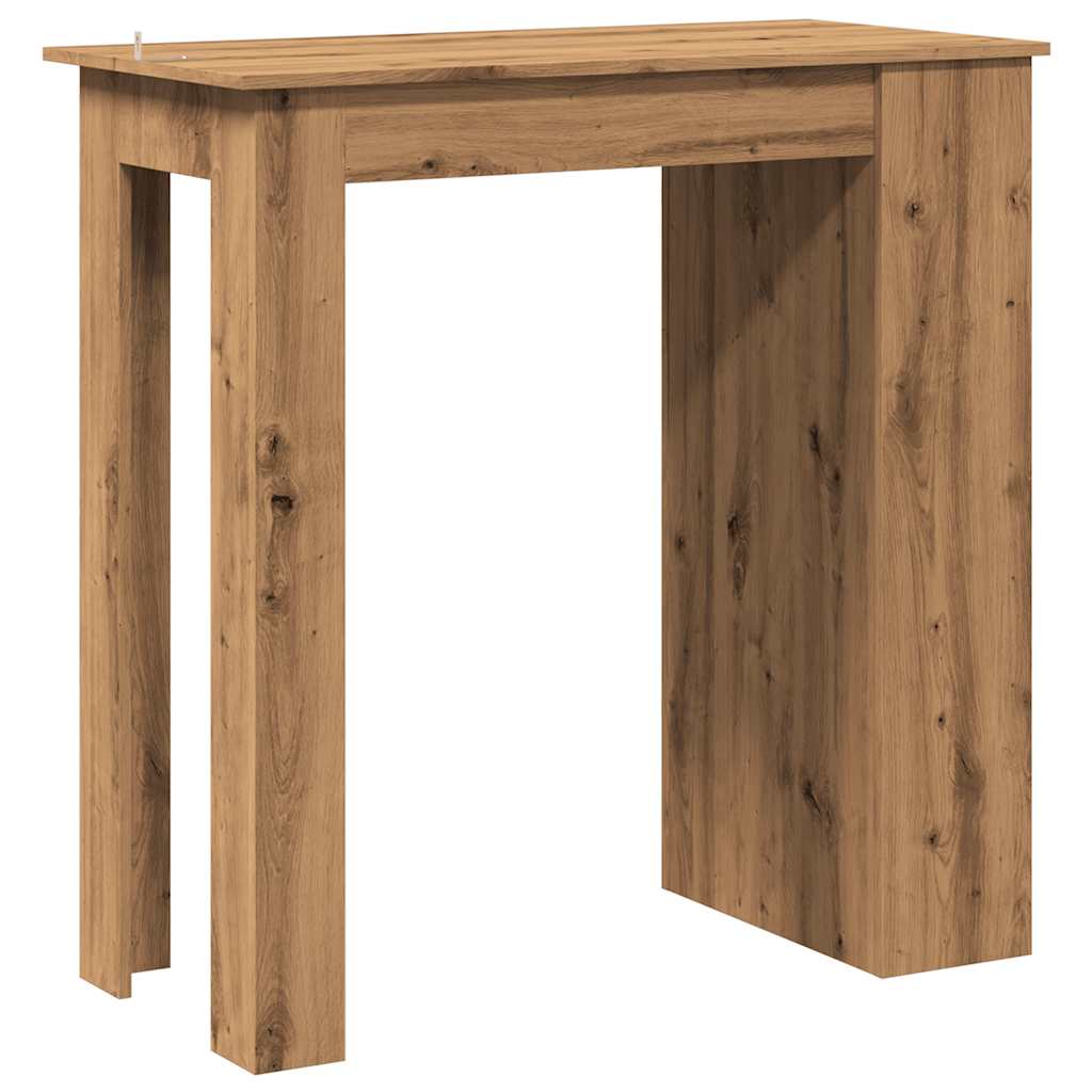 Barbord med oppbevaring artisan eik 102x50x103,5 cm