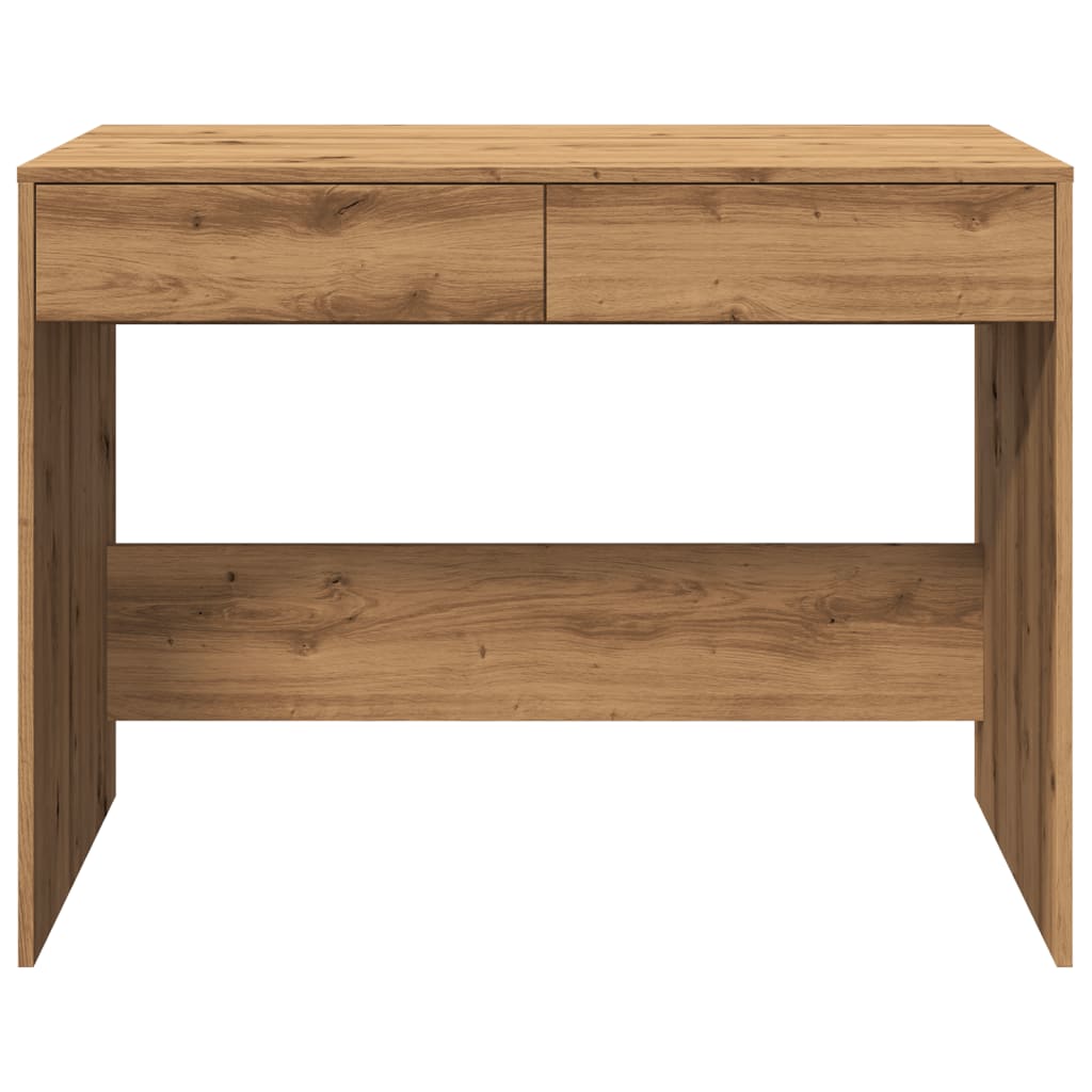 Skrivebord artisan eik 101x50x76,5 cm konstruert tre