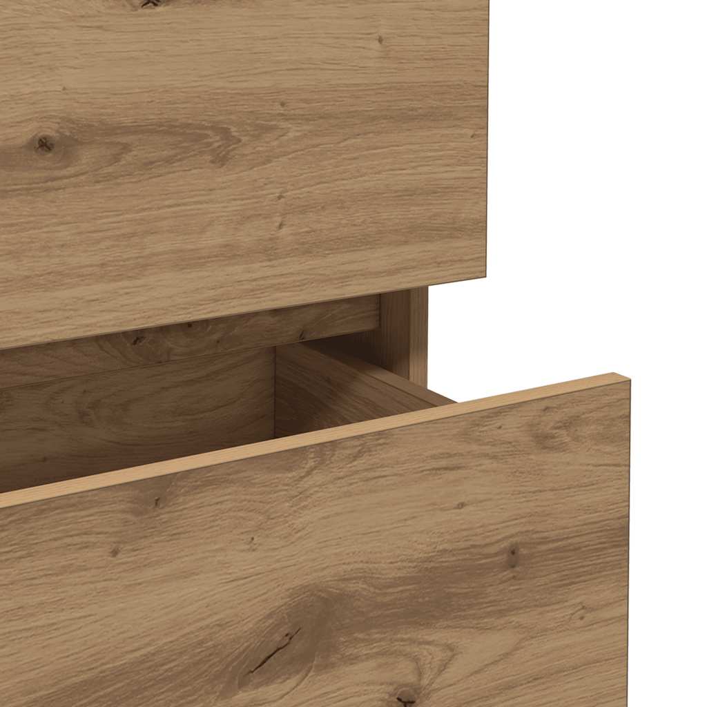 Skjenk artisan eik 70x41x75 cm konstruert tre