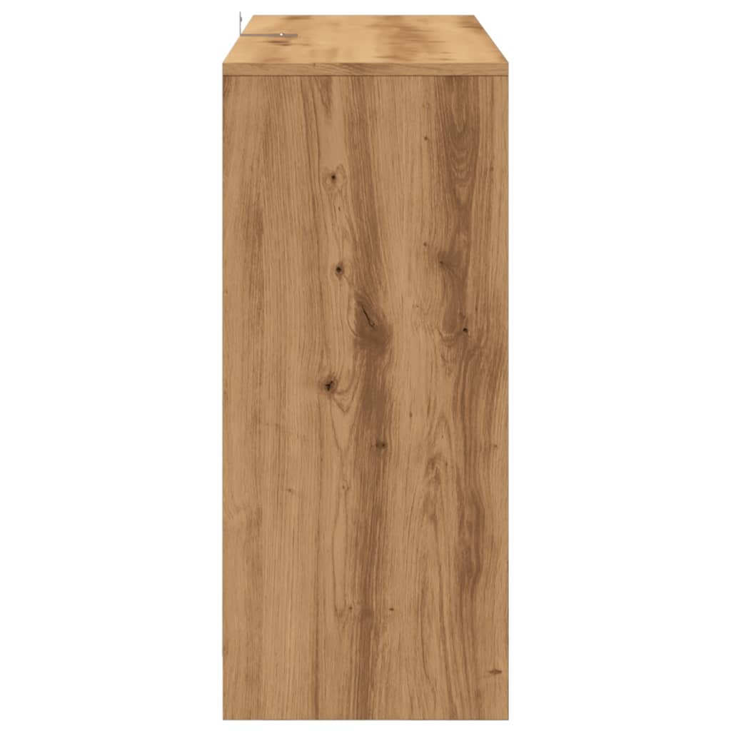 Skjenk artisan eik 102x33x75 cm konstruert tre