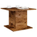 Salongbord gammelt tre 55,5x55,5x40 cm konstruert tre