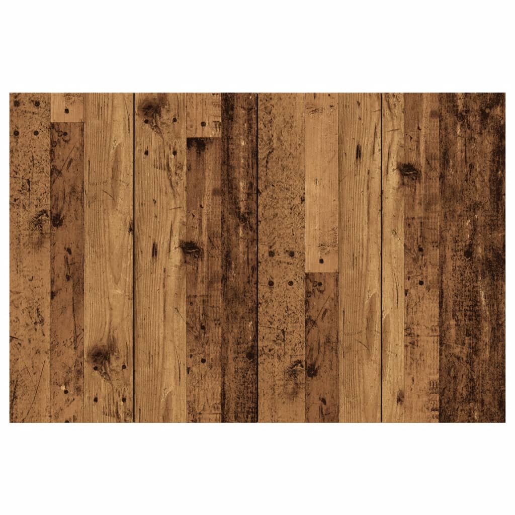 Sengegavl gammelt tre 120x1,5x80 cm konstruert tre
