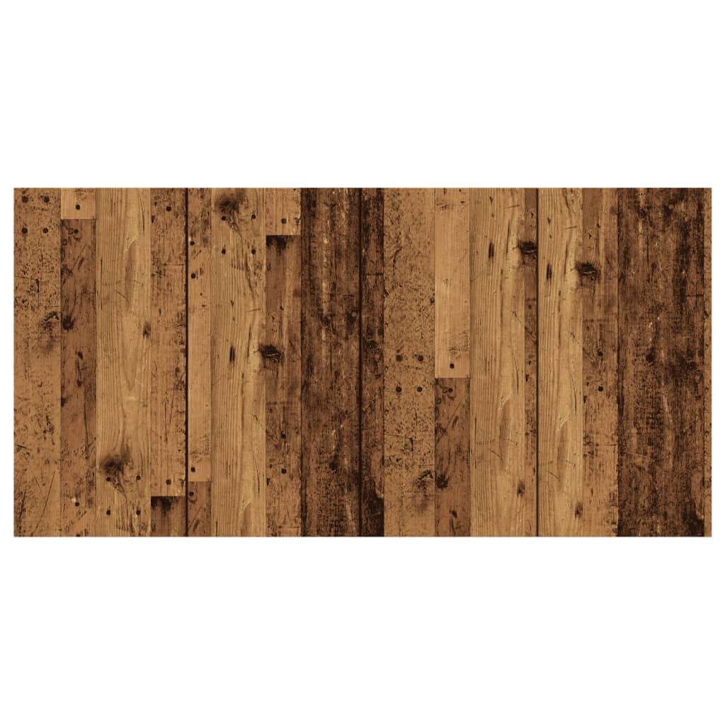 Sengegavl gammelt tre 160x1,5x80 cm konstruert tre