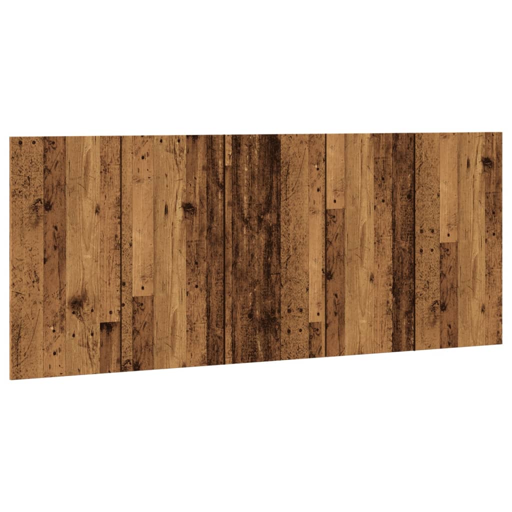 Sengegavl gammelt tre 200x1,5x80 cm konstruert tre