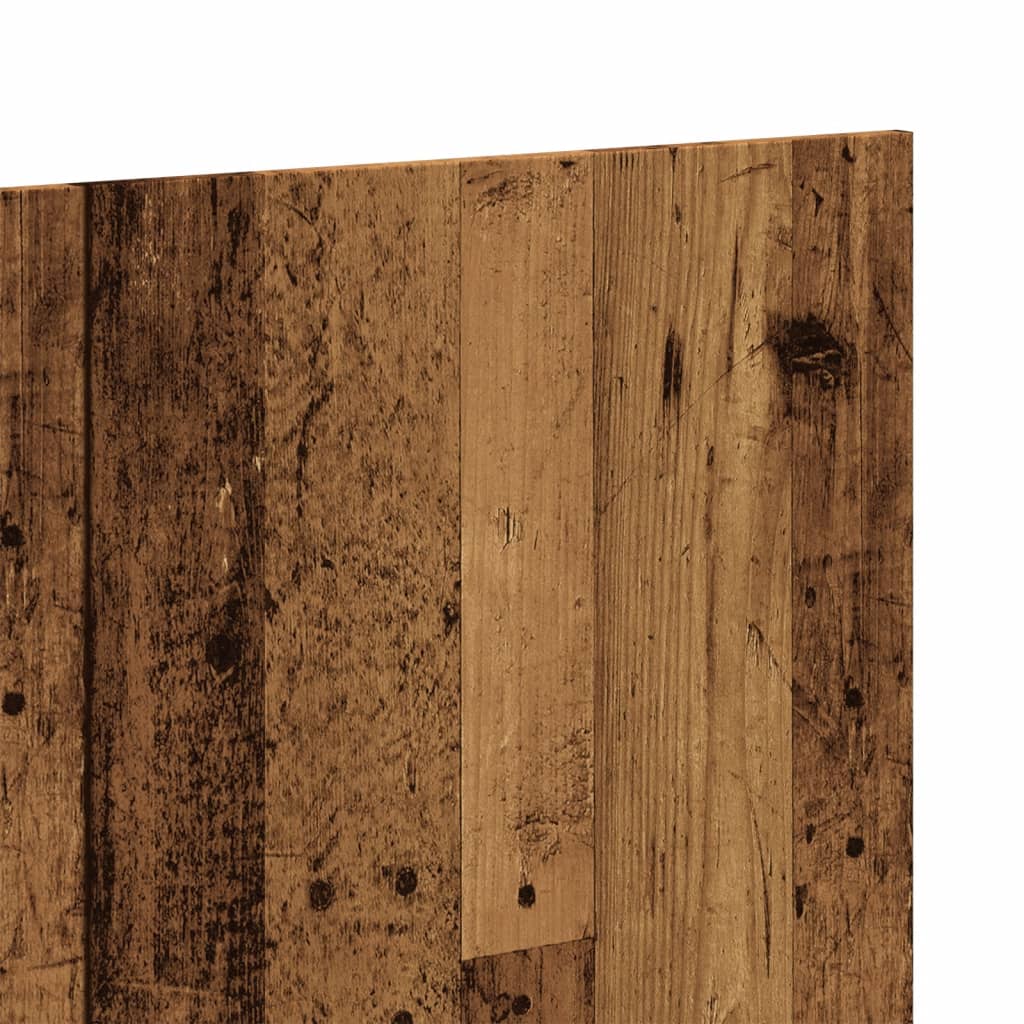 Sengegavl gammelt tre 200x1,5x80 cm konstruert tre