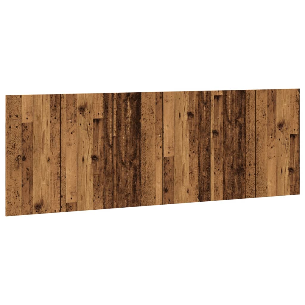 Veggmontert hodegavl gammelt tre 240x1,5x80 cm konstruert tre