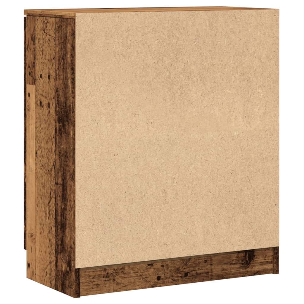 Skjenk gammelt tre 60x30x70 cm konstruert tre vidaXL