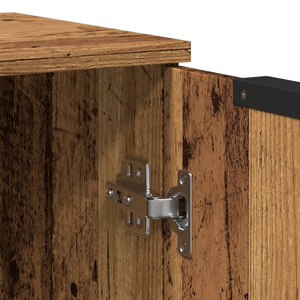 Skjenk gammelt tre 60x30x70 cm konstruert tre vidaXL