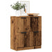 Skjenk gammelt tre 60x30x70 cm konstruert tre