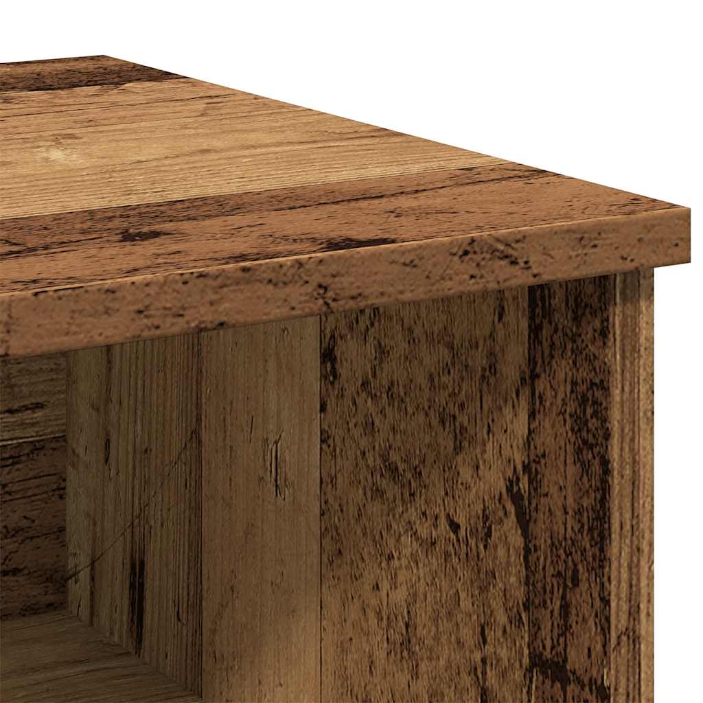 Nattbord gammelt tre 40x36x65 cm konstruert tre