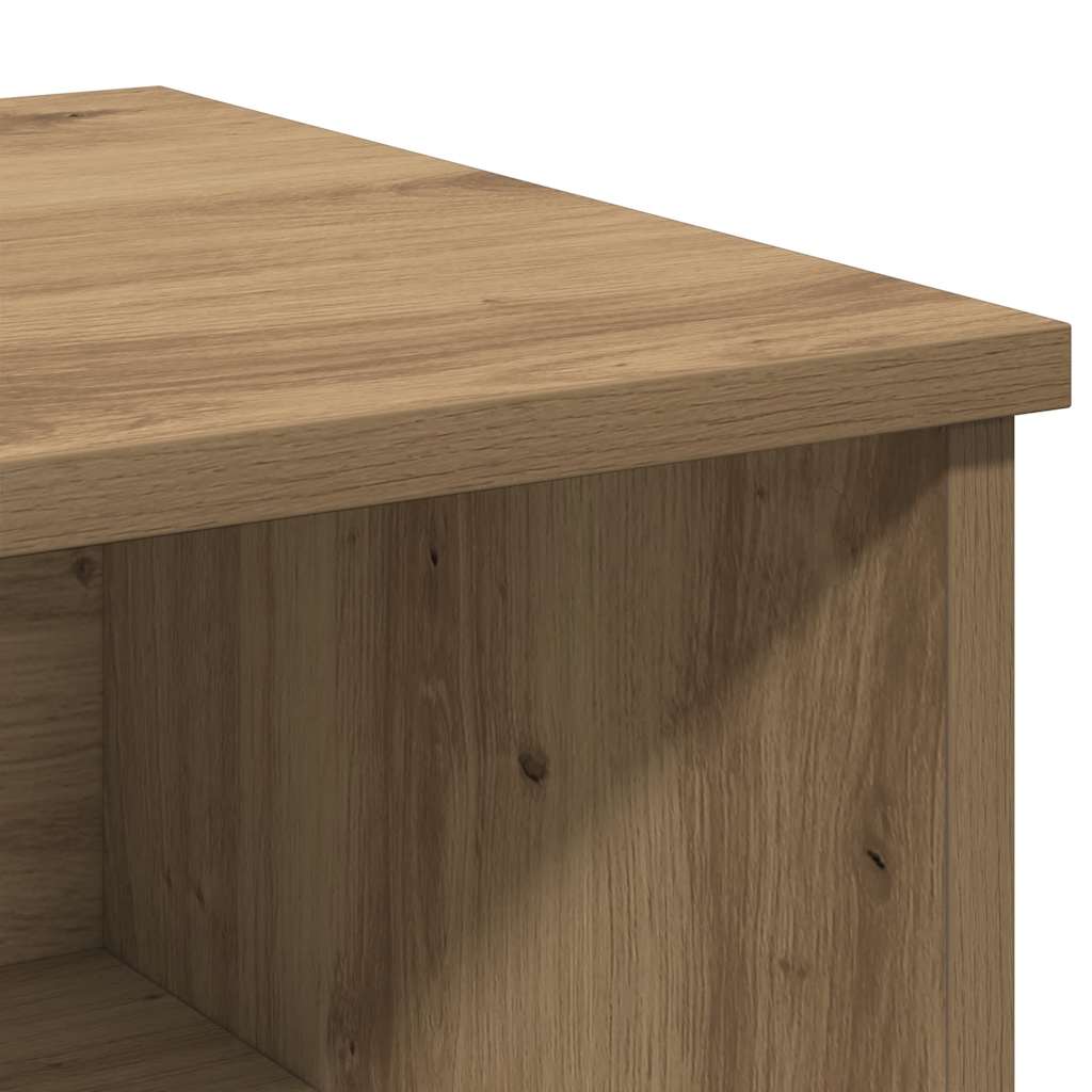 Nattbord artisan eik 40x36x65 cm konstruert tre