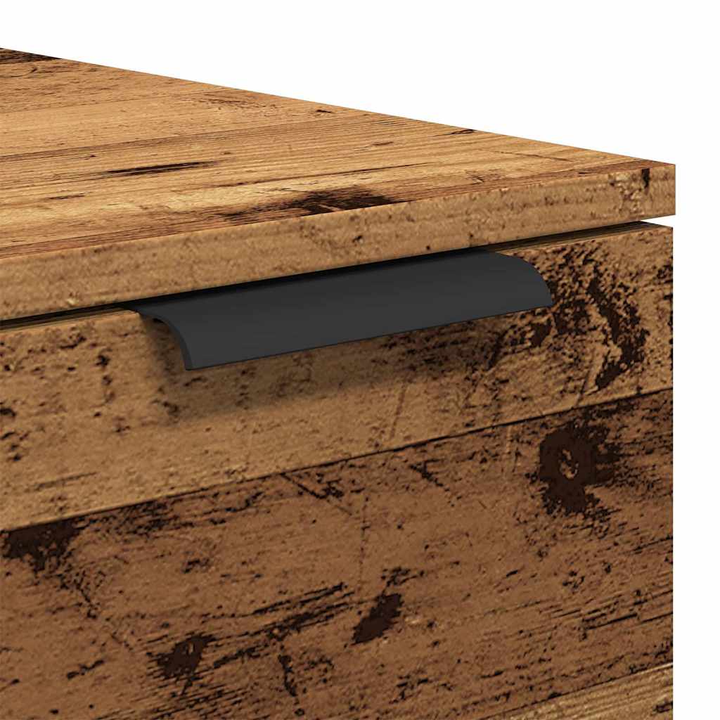 Salongbord gammelt tre 50x50x36 cm konstruert tre