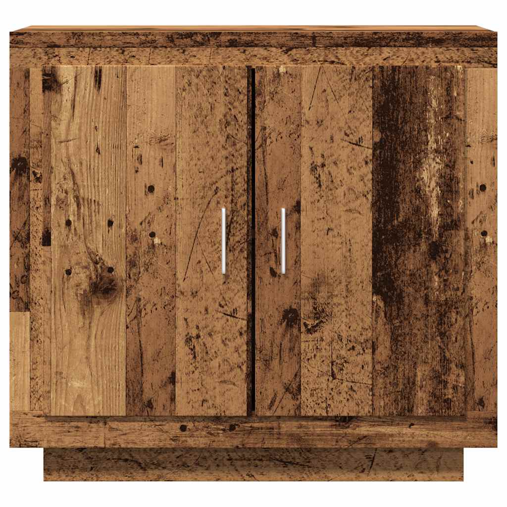 Skjenk gammelt tre 80x40x75 cm konstruert tre