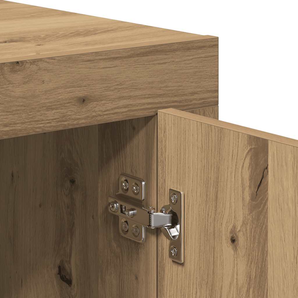 Skjenk artisan eik 80x40x75 cm konstruert tre