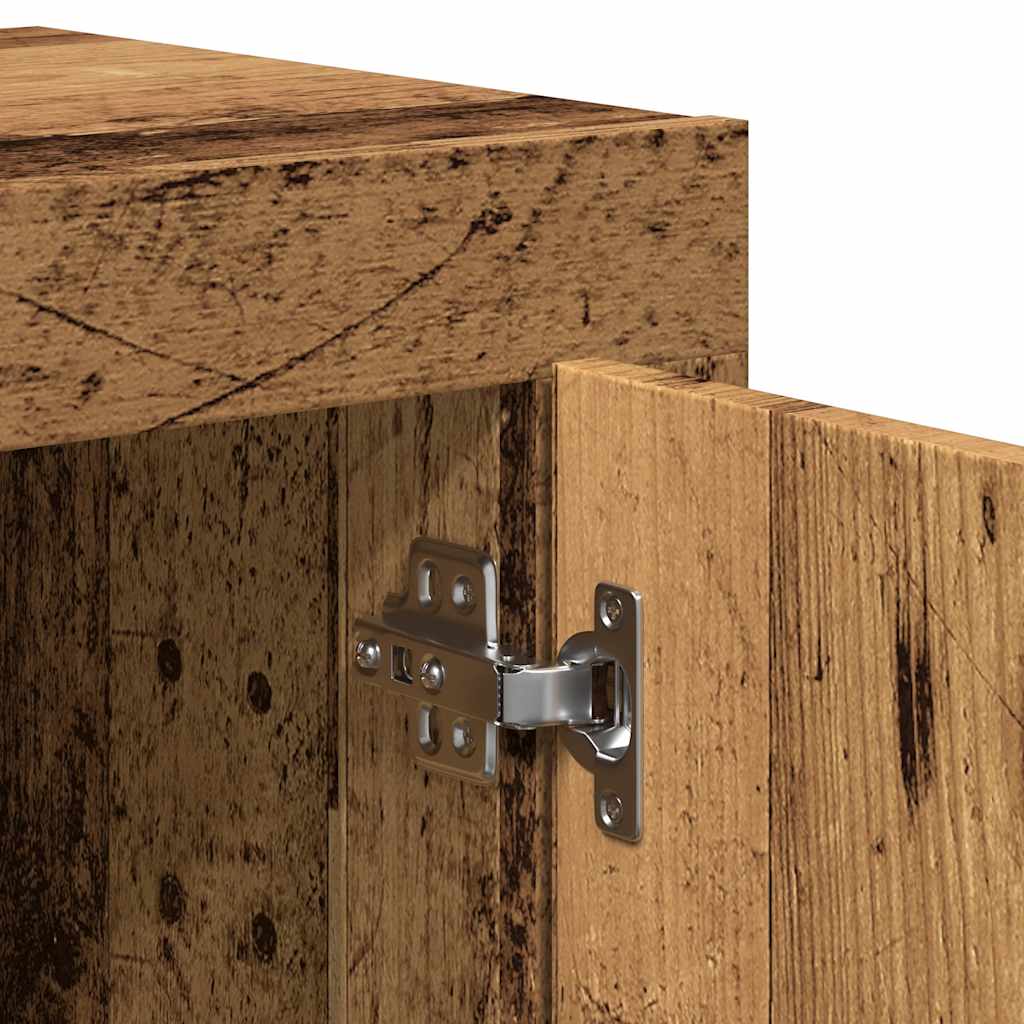 Skjenk gammelt tre 92x35x75 cm konstruert tre