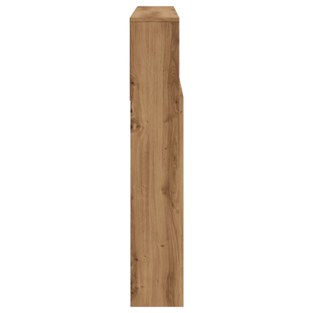 Hodegavl med hyller artisan tre 120x19x103,5 cm konstruert tre