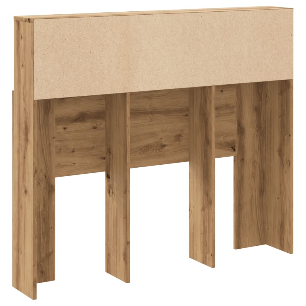 Hodegavl med hyller artisan tre 120x19x103,5 cm konstruert tre