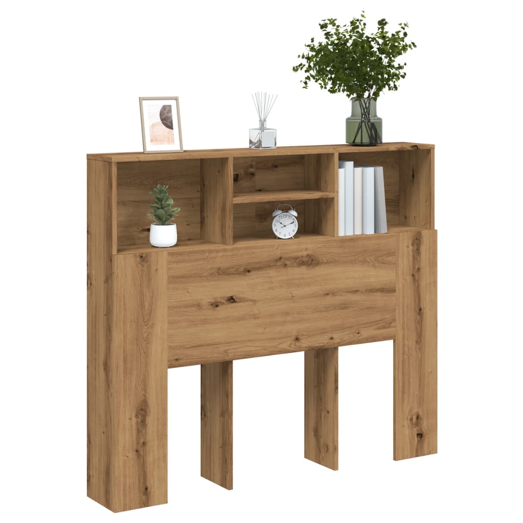 Hodegavl med hyller artisan tre 120x19x103,5 cm konstruert tre