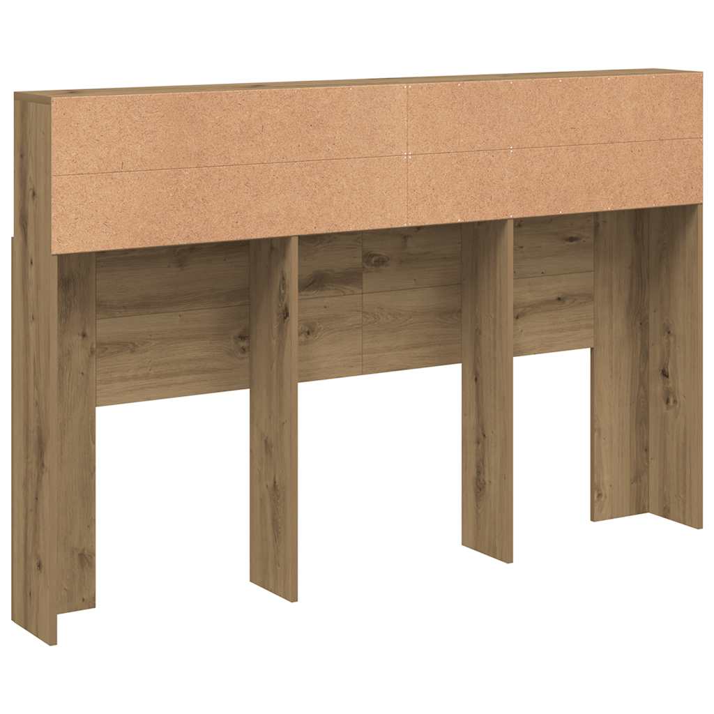 Hodegavl med hylle artisan 160x19x103,5 cm konstruert tre