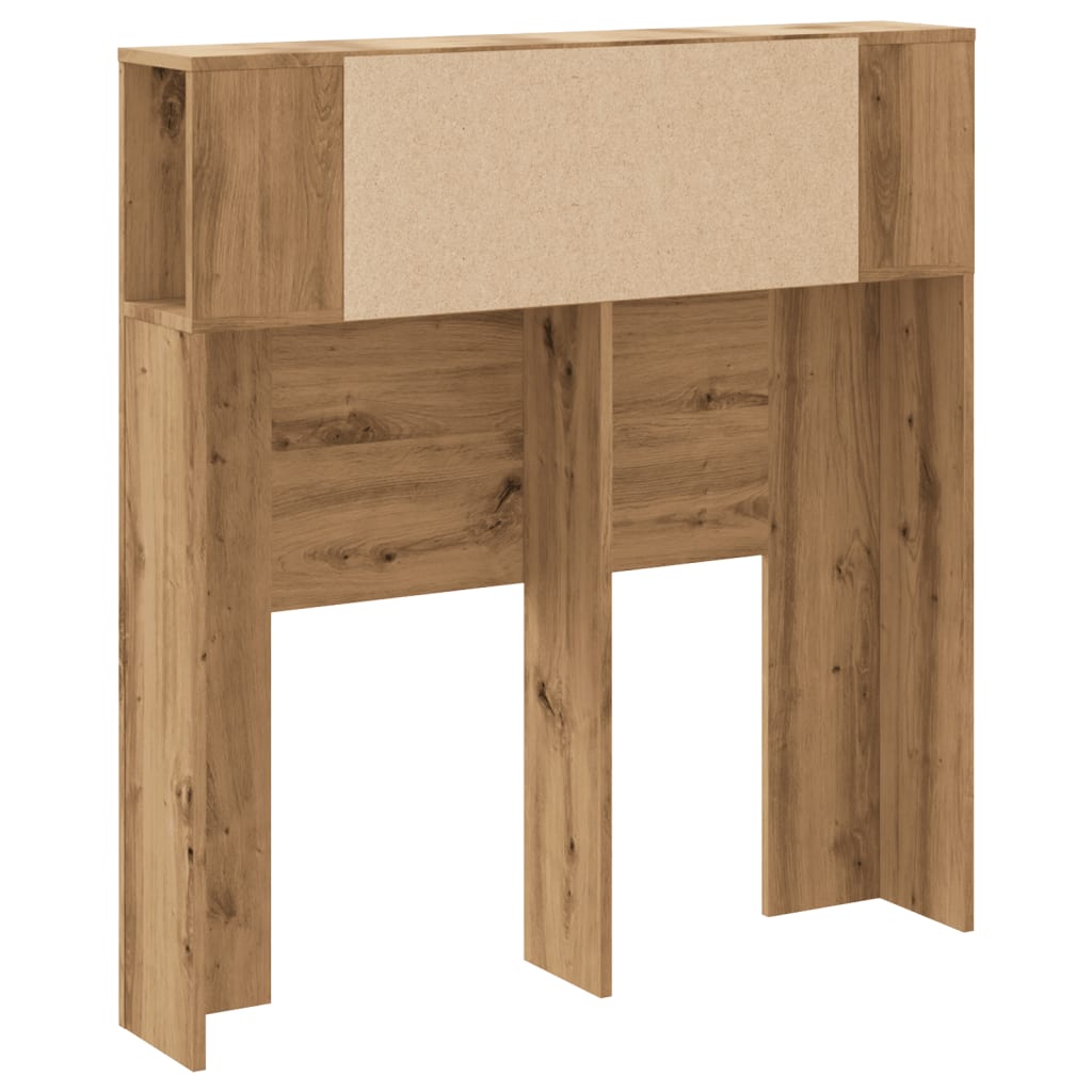 Hodegavl med hylle artisan eik 100x18,5x102,5 cm konstruert tre