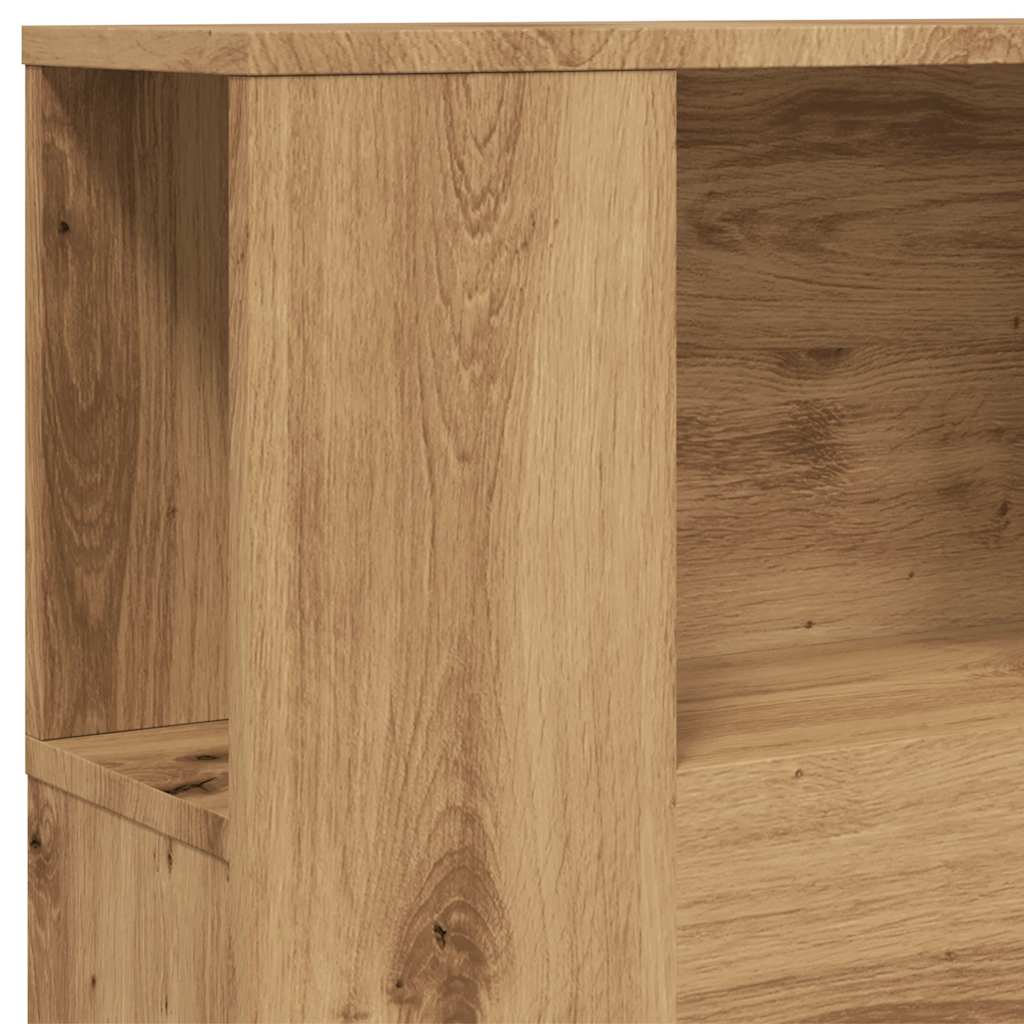 Hodegavl med hylle artisan eik 100x18,5x102,5 cm konstruert tre