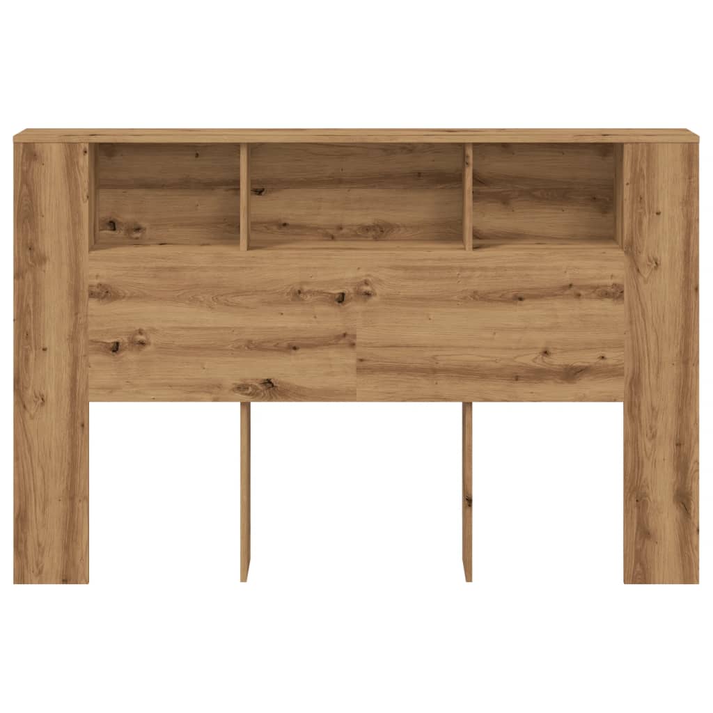 Sengegavlskap håndverkseik 160x18,5x103,5 cm konstruert tre