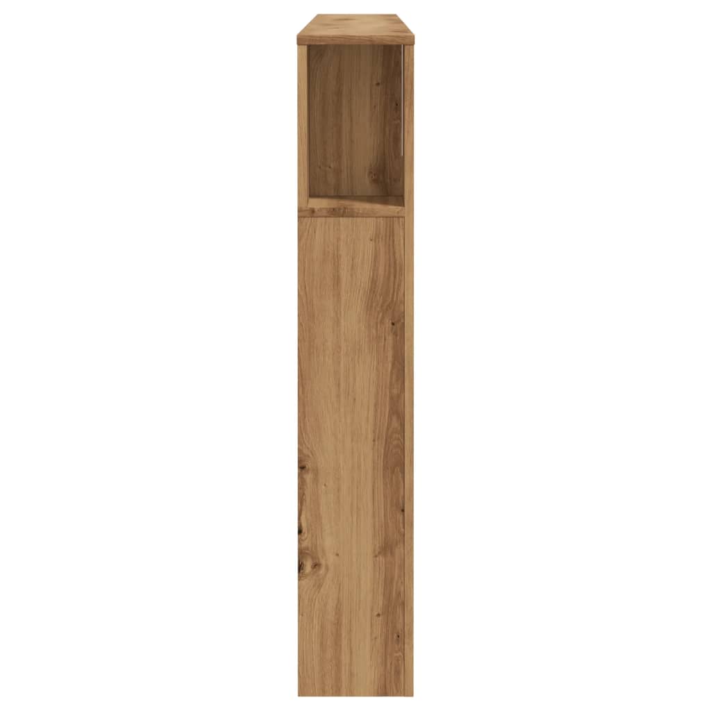 Sengegavlskap håndverkseik 160x18,5x103,5 cm konstruert tre