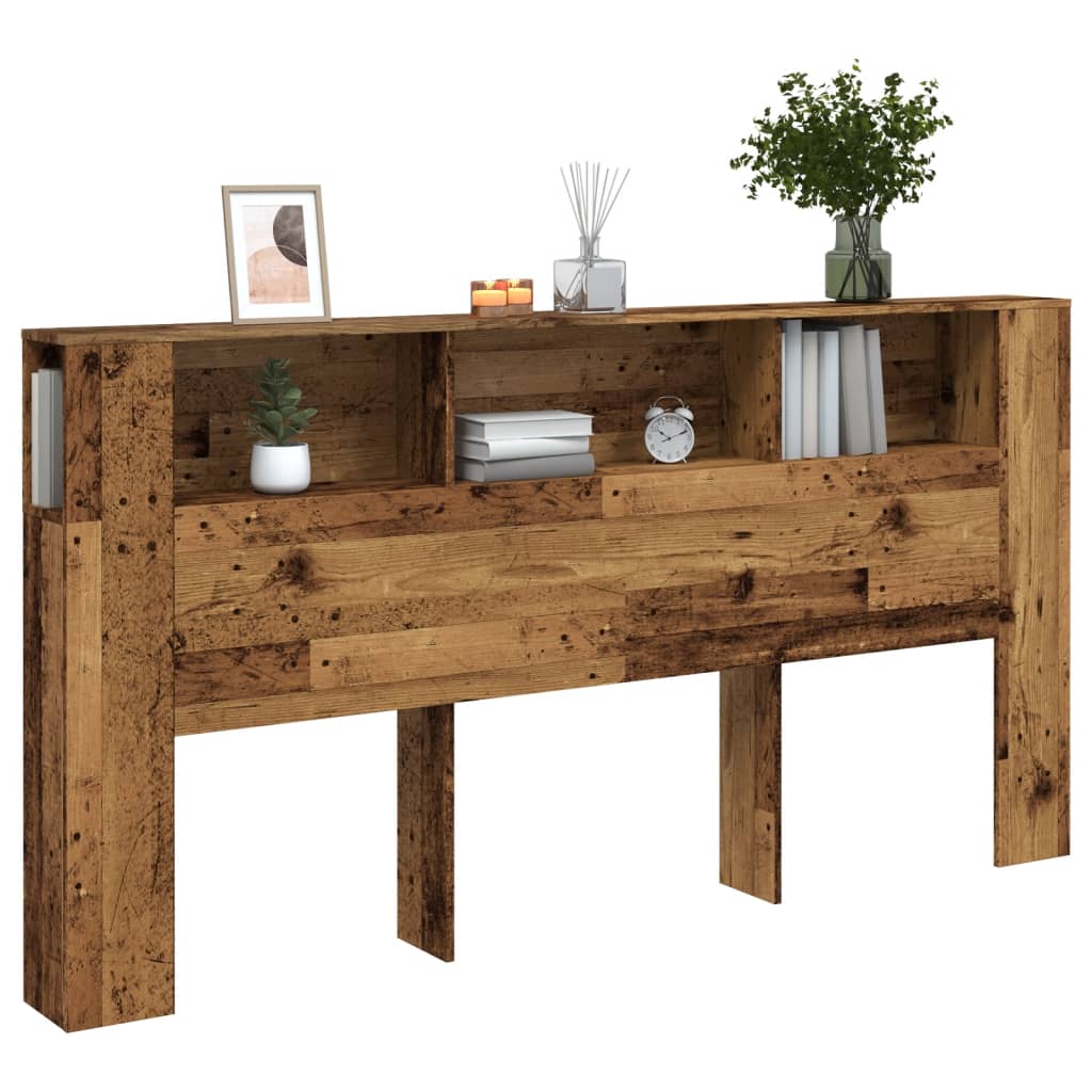Hodegavl gammelt tre 200x18,5x102,5 cm konstruert tre