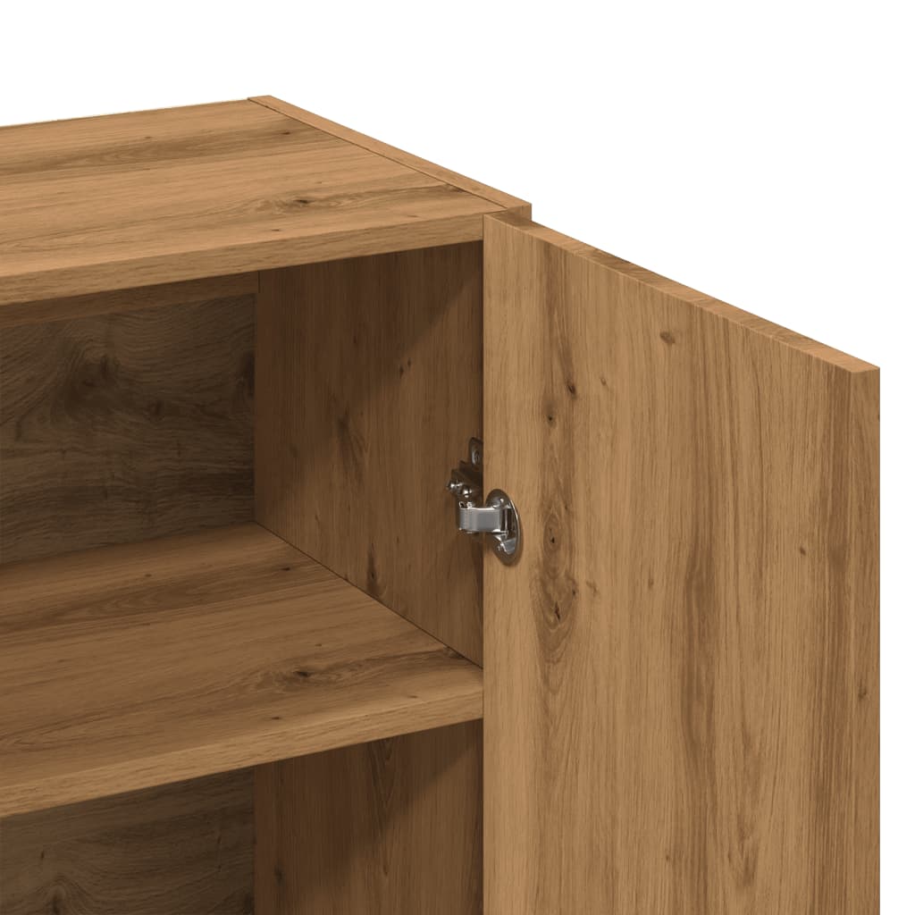 Skjenk artisan eik 70x34x90 cm konstruert tre