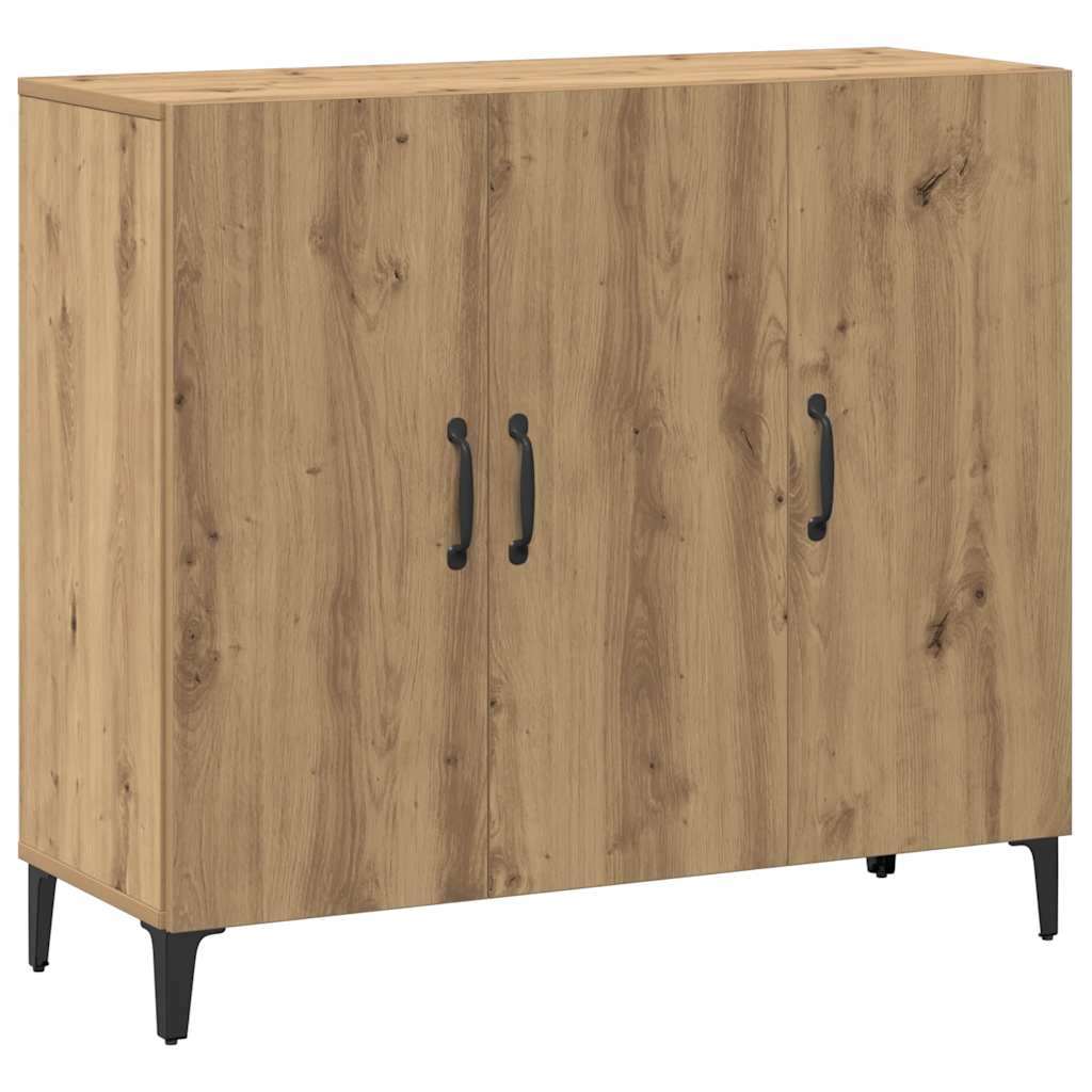 Skjenk artisan eik 90x34x80 cm konstruert tre