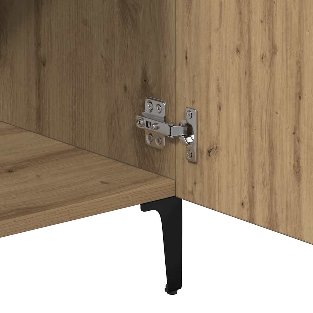 Skjenk artisan eik 90x34x80 cm konstruert tre
